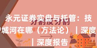 永元证券实盘与托管：技术护城河在哪（方法论）｜深度报告