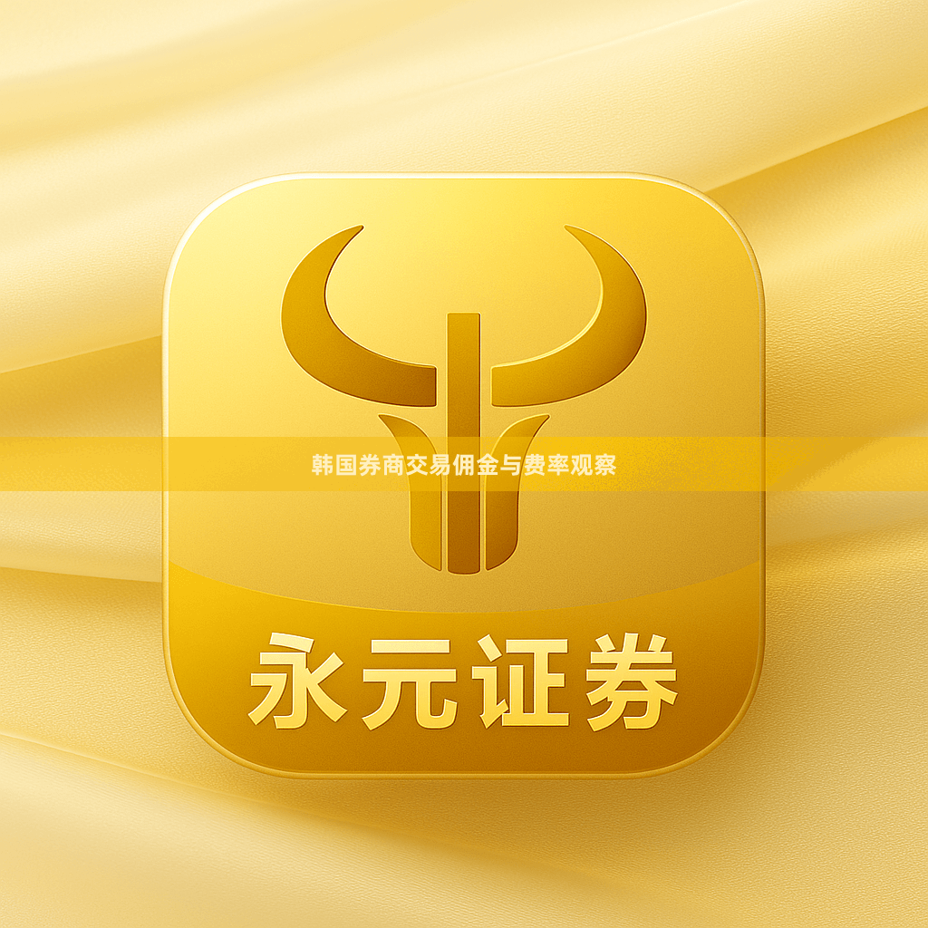 韩国券商交易佣金与费率观察